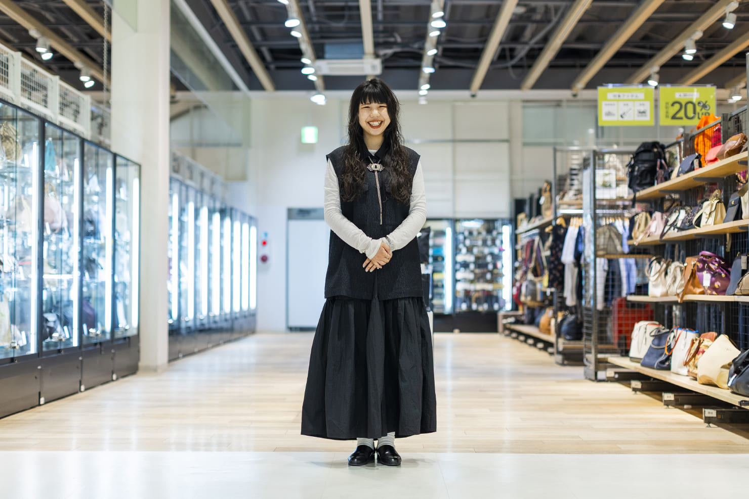 セカンドストリート鎌ヶ谷店 店長　大西 樹里